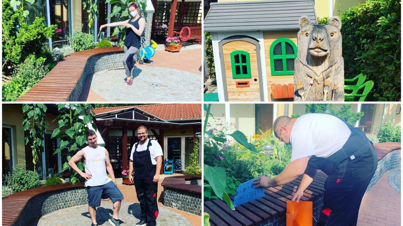 Löwenstarker Anstrich