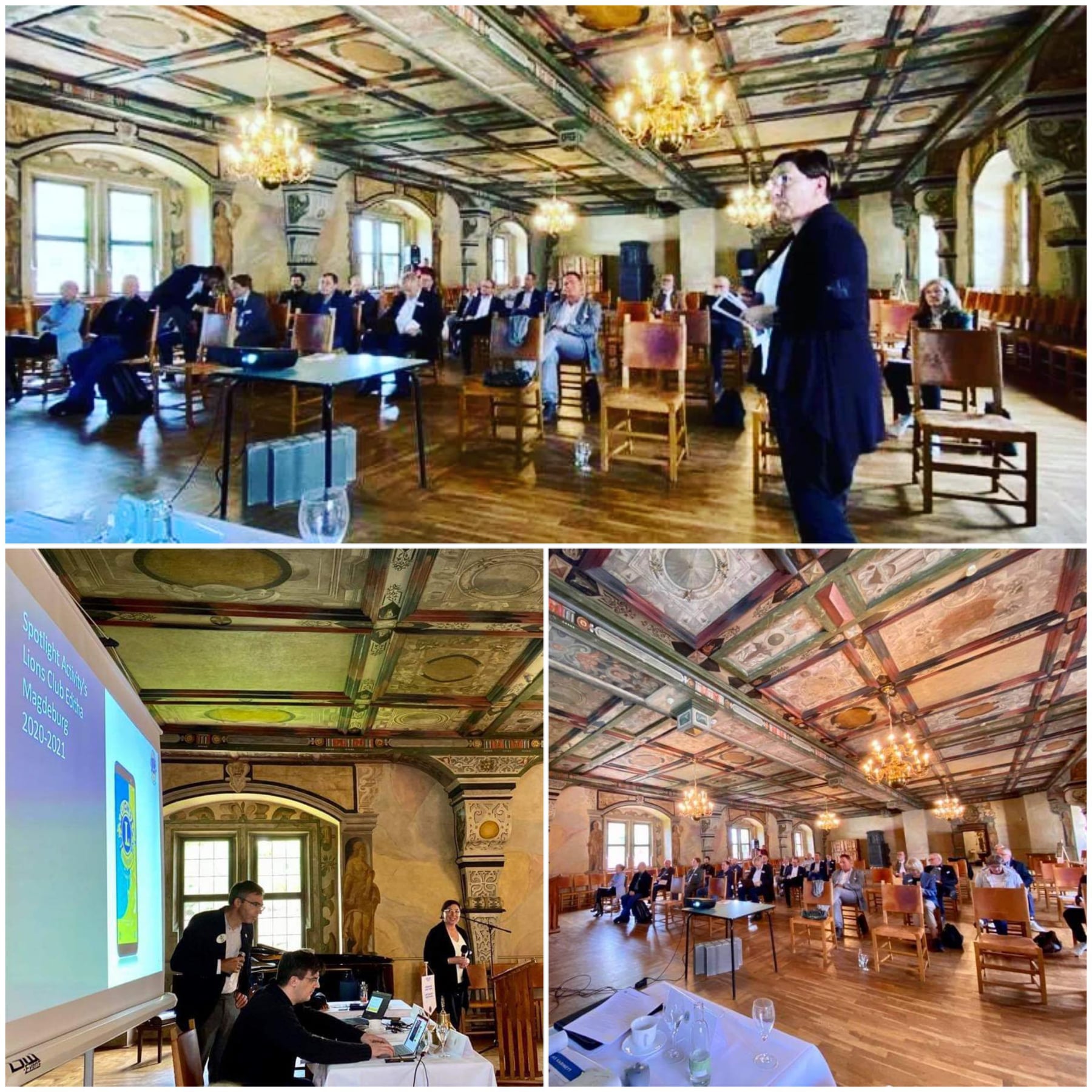 Gründungspräsidentin Sabine Reichert bei Distriktversammlung